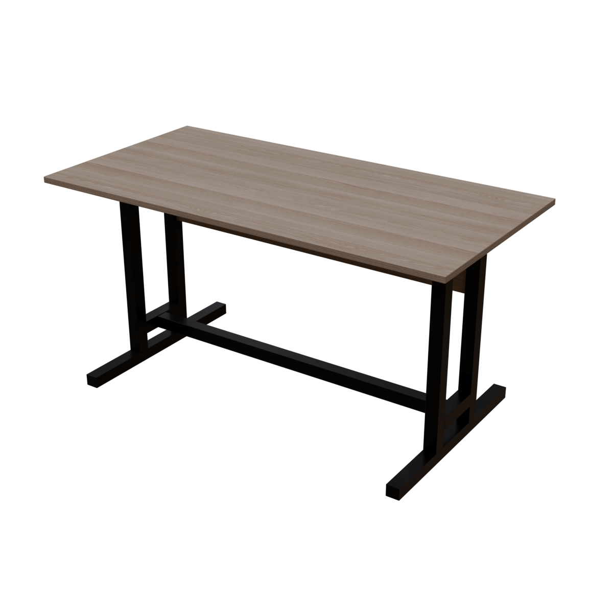Clover Computer Table by Riyan Luxiwood.
