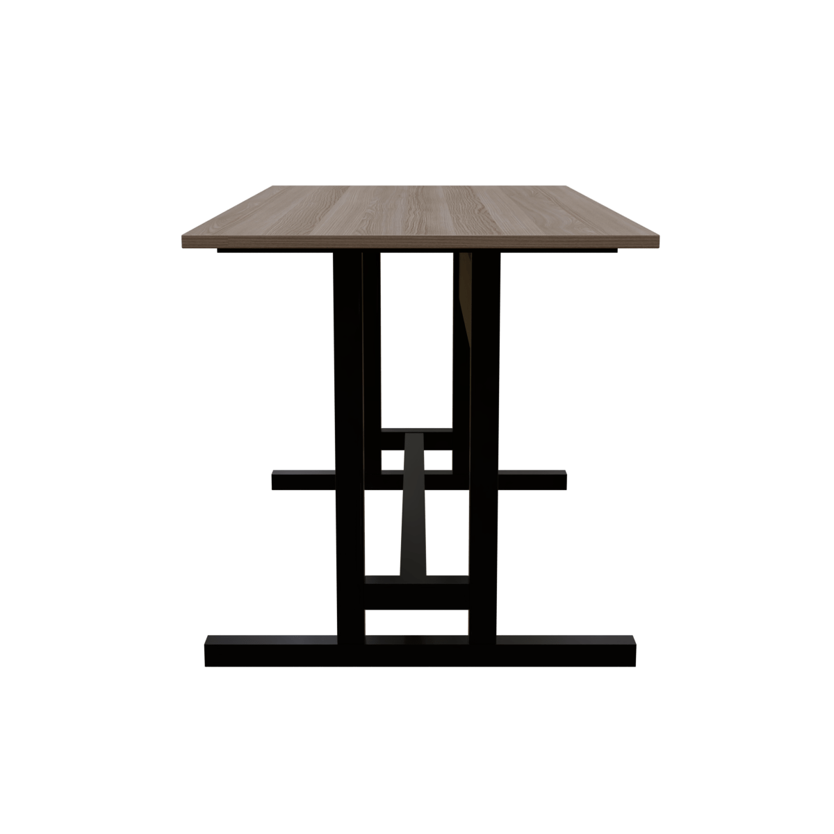 Clover Computer Table by Riyan Luxiwood.