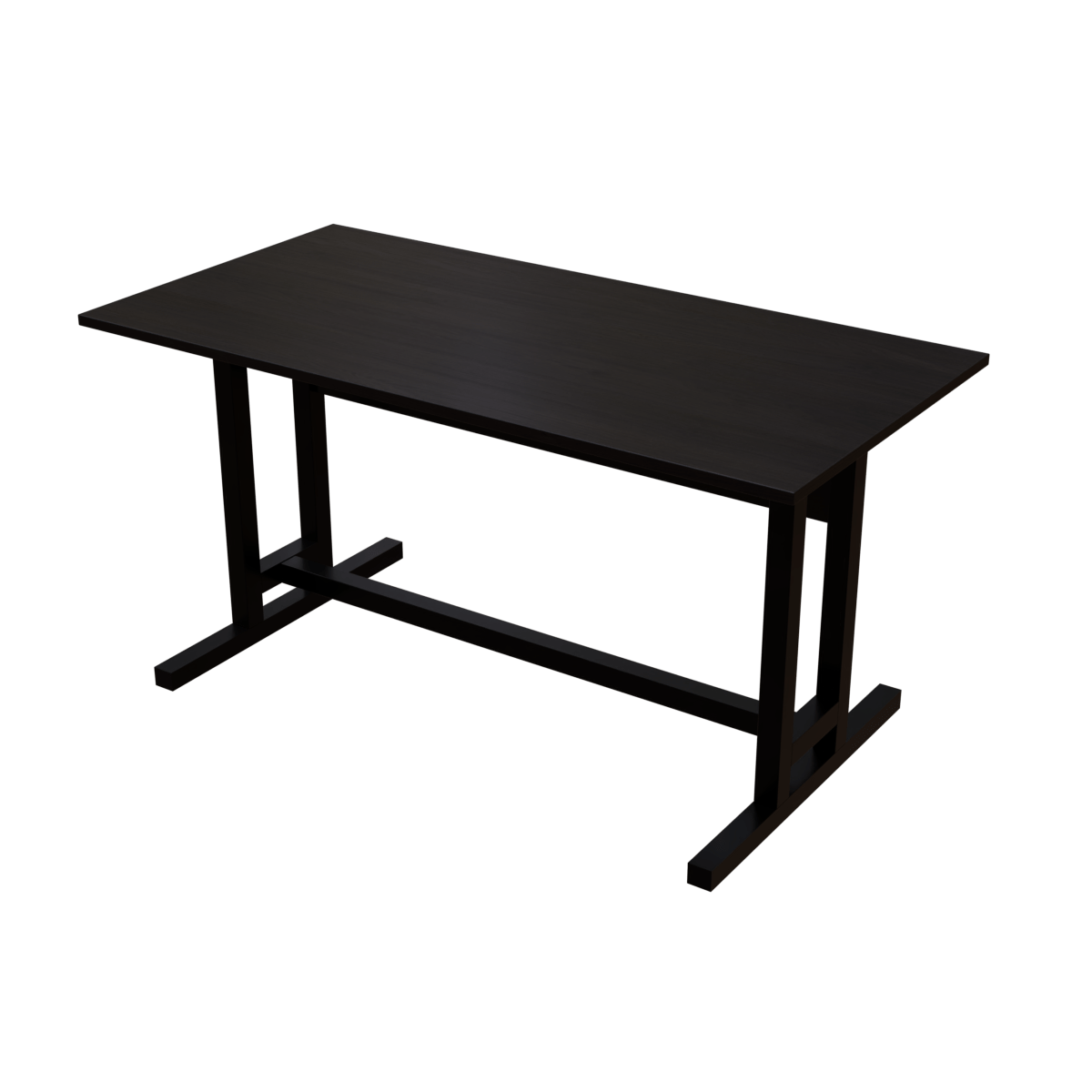 Clover Computer Table by Riyan Luxiwood.