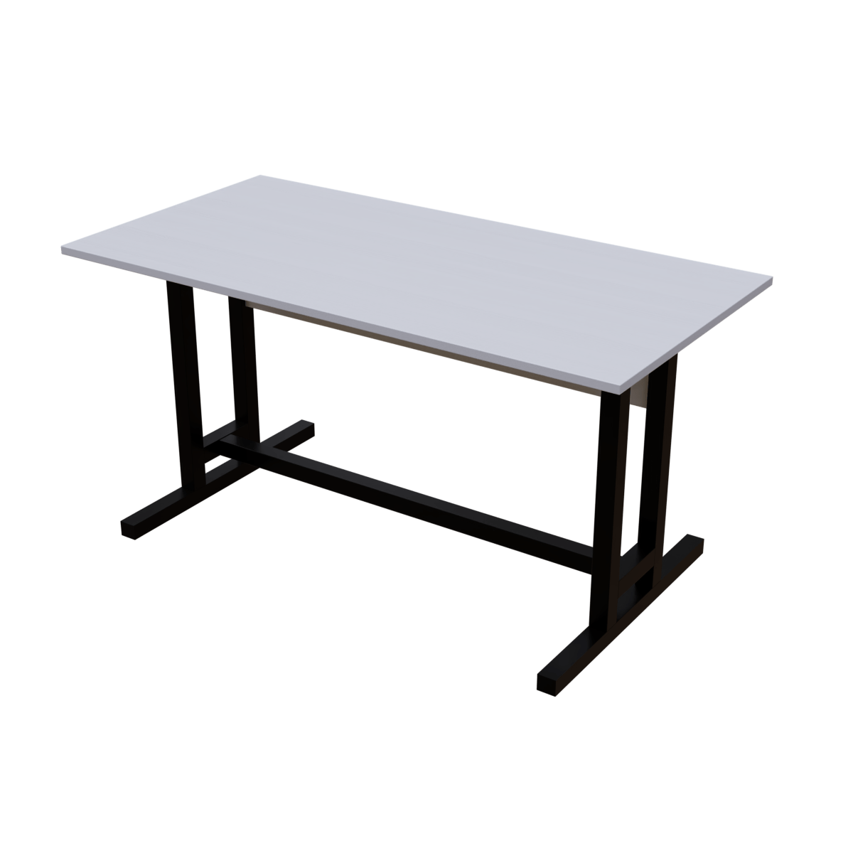 Clover Computer Table by Riyan Luxiwood.
