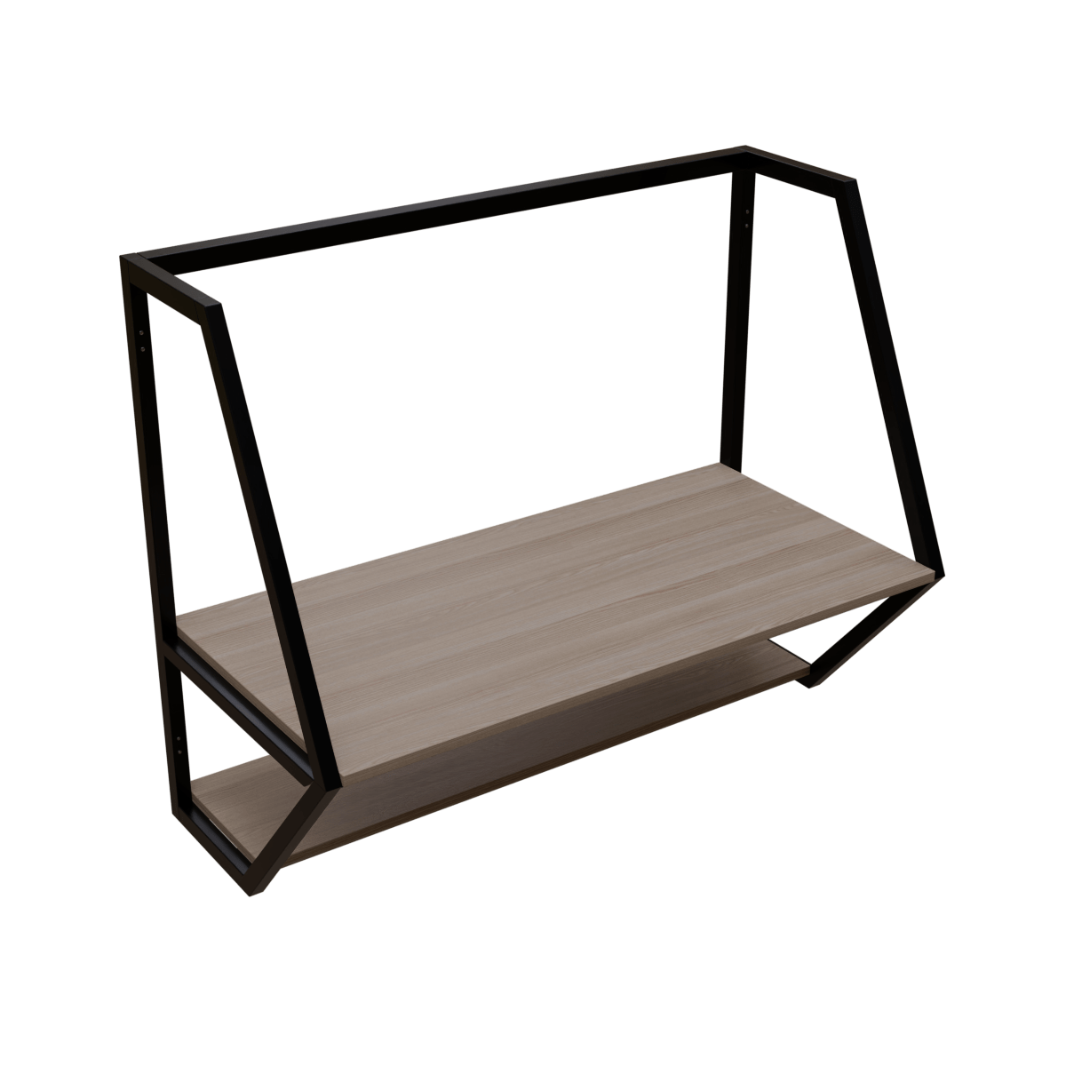 Berlin Wall Mounted Desk by Riyan Luxiwood.