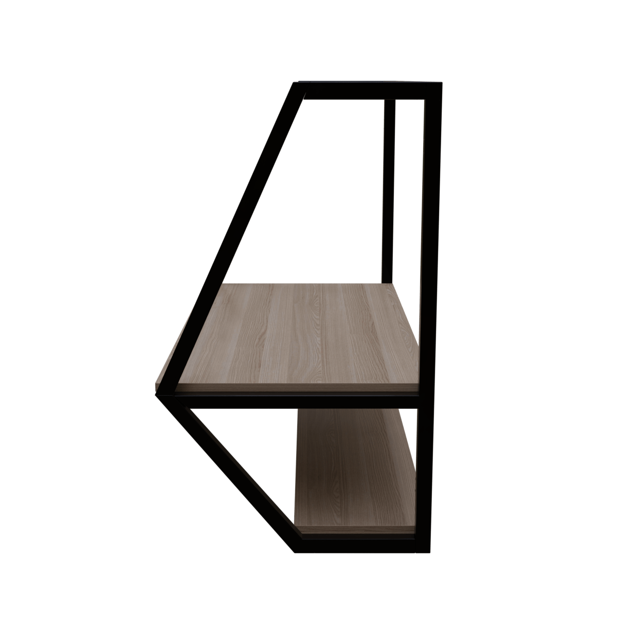 Berlin Wall Mounted Desk by Riyan Luxiwood.