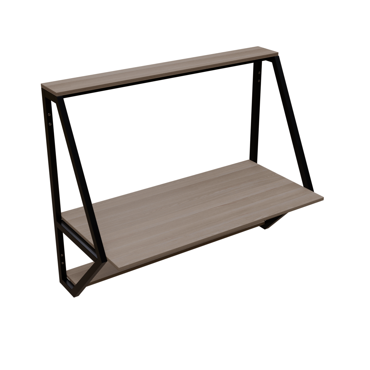 Badonia Wall Mounted Desk by Riyan Luxiwood.