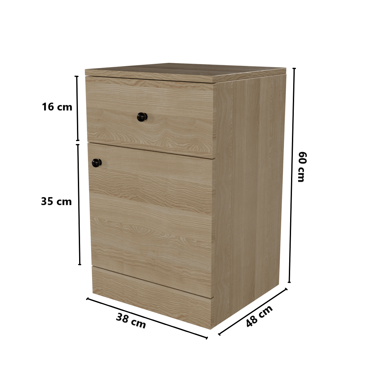 Chest of Drawer with cabinet by Riyan Luxiwood.