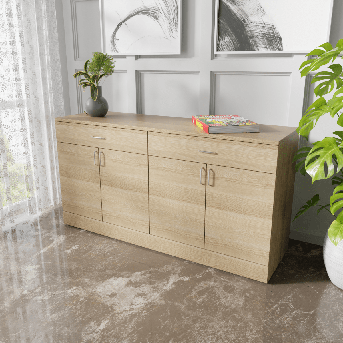 File Cabinet With Drawers by Riyan Luxiwood.