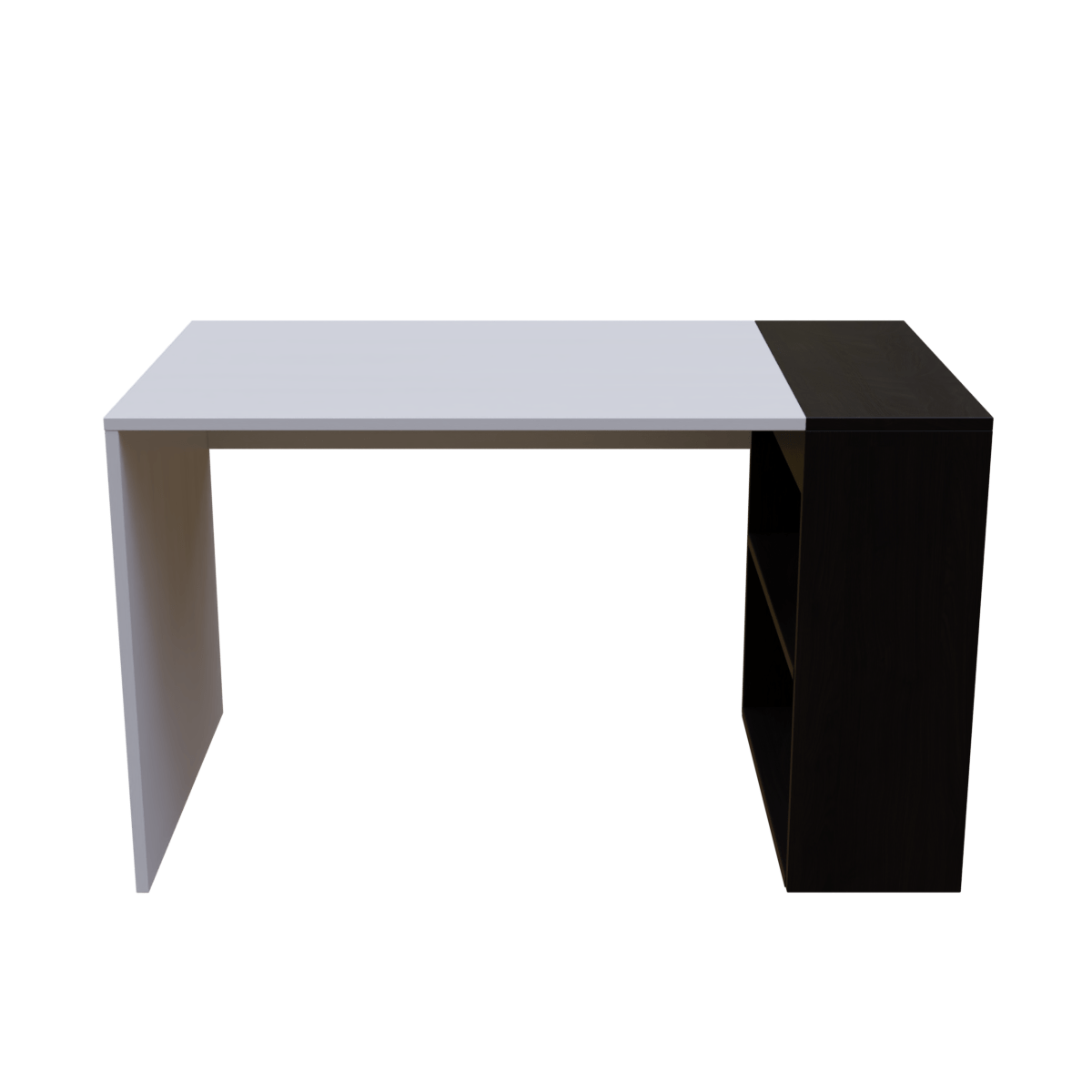 Pacific Computer Table Open With Storage By Riyan Luxiwood.