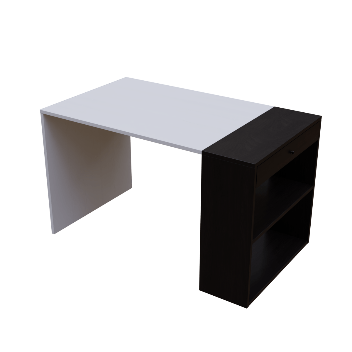 Pacific Computer Table Open With Storage By Riyan Luxiwood.