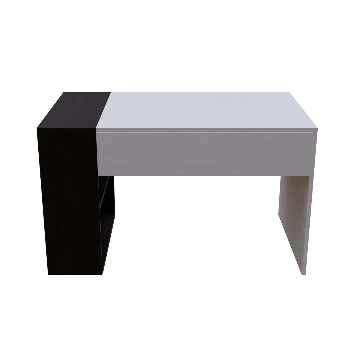 Pacific Computer Table Open With Storage By Riyan Luxiwood.