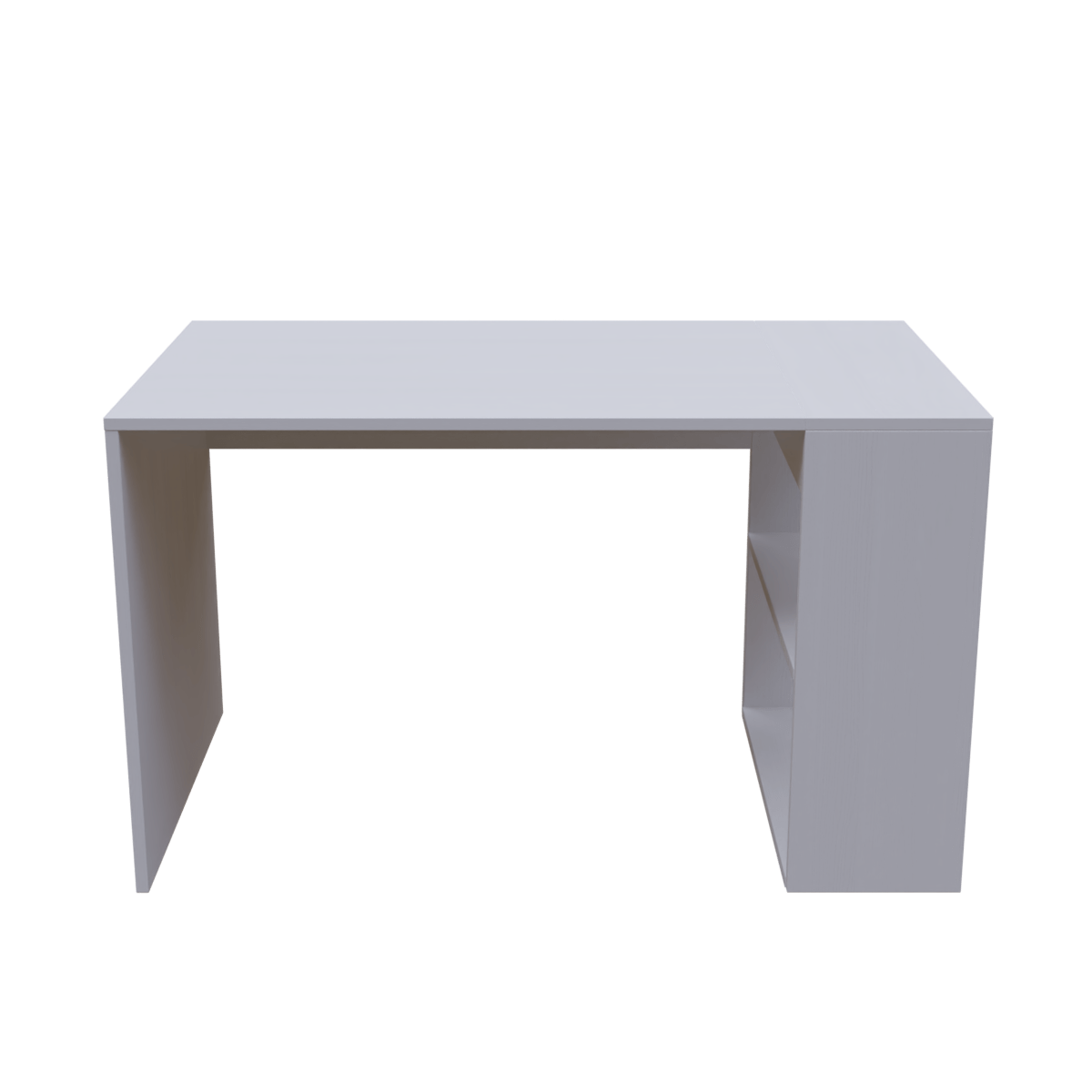Pacific Computer Table Open With Storage By Riyan Luxiwood.