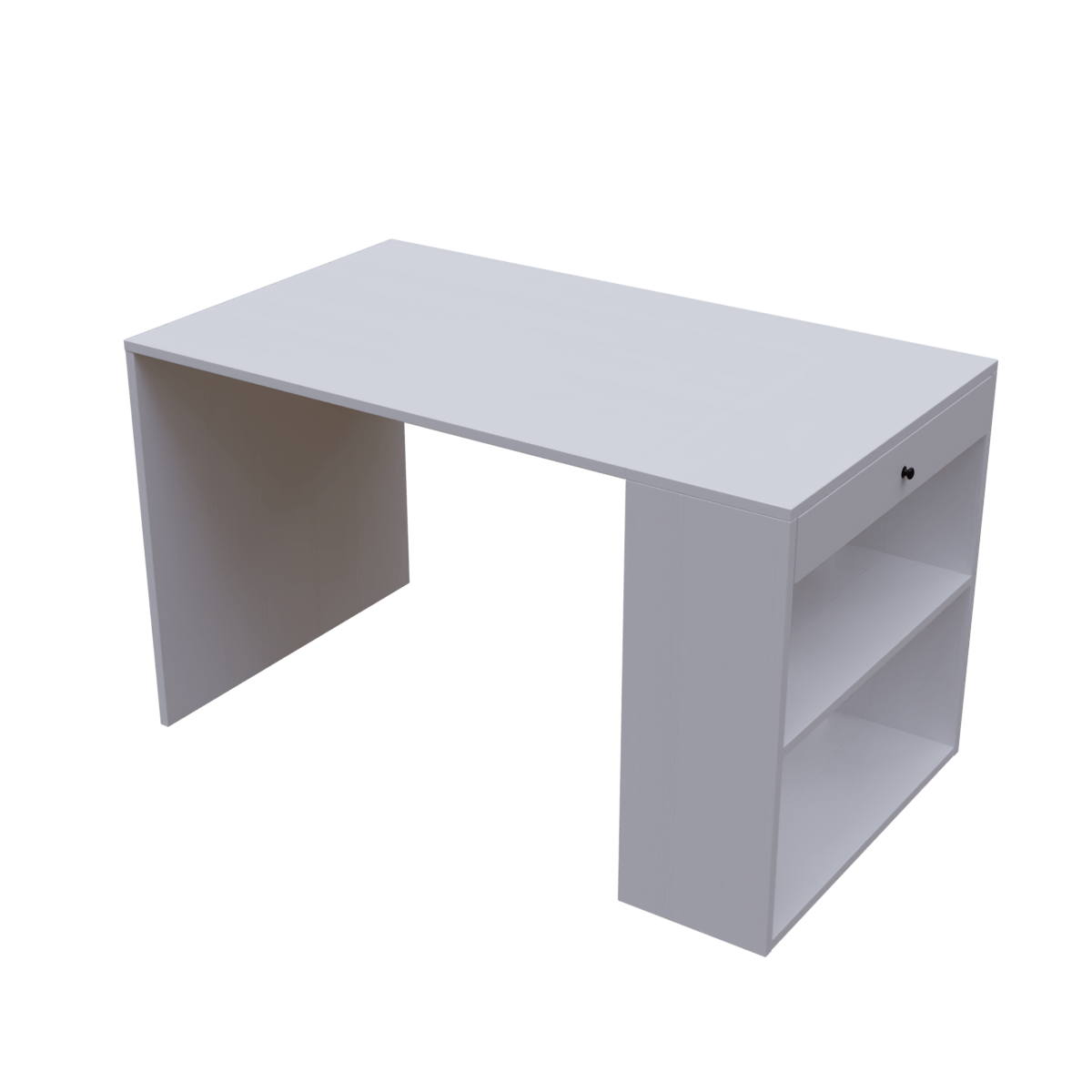 Pacific Computer Table Open With Storage By Riyan Luxiwood.