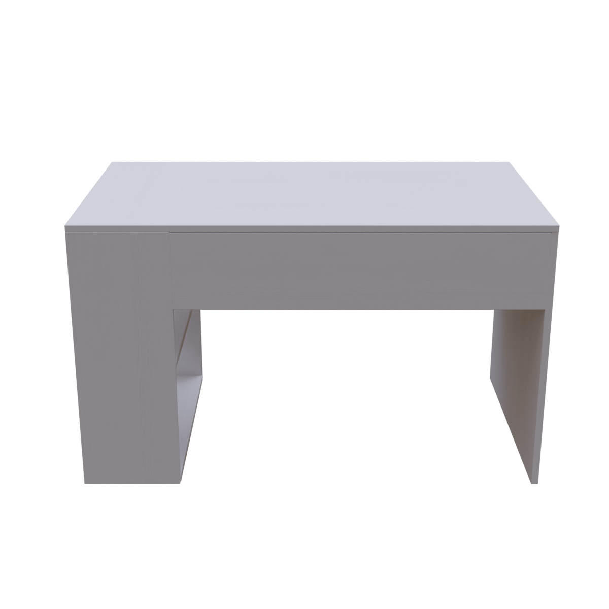 Pacific Computer Table Open With Storage By Riyan Luxiwood.