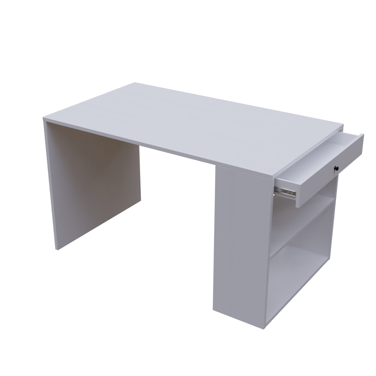 Pacific Computer Table Open With Storage By Riyan Luxiwood.