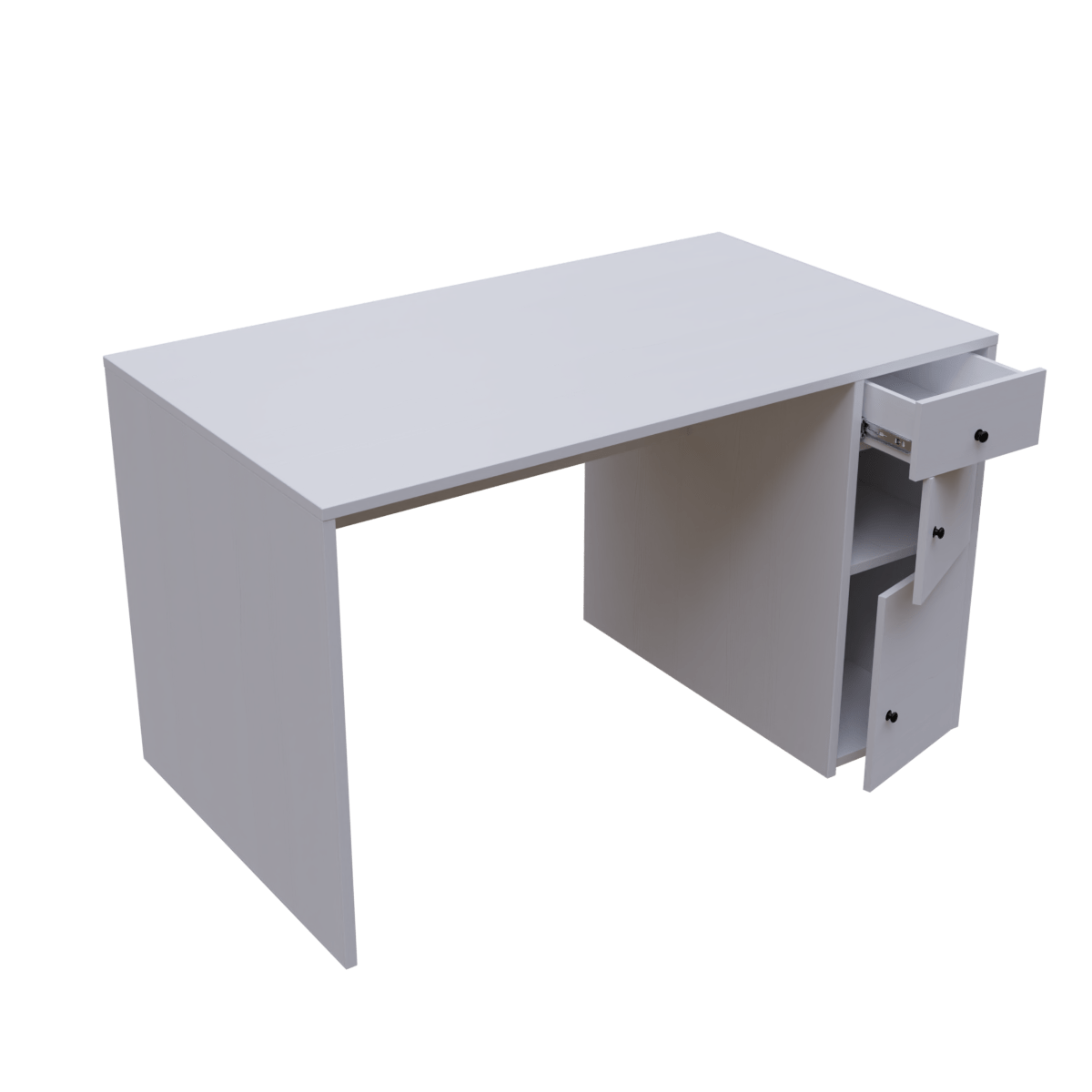 Jimmy Computer Table With Storage By Riyan Luxiwood.