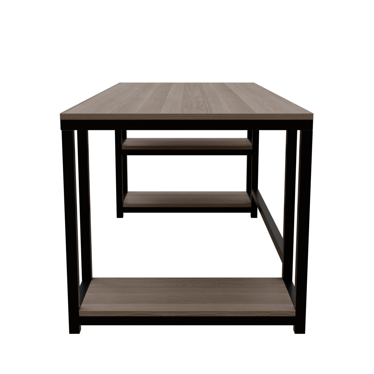 Jackson computer Table With Open Storage By Riyan Luxiwood.