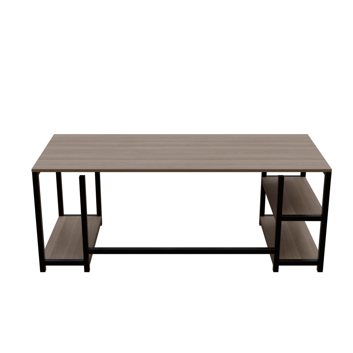Jackson computer Table With Open Storage By Riyan Luxiwood.