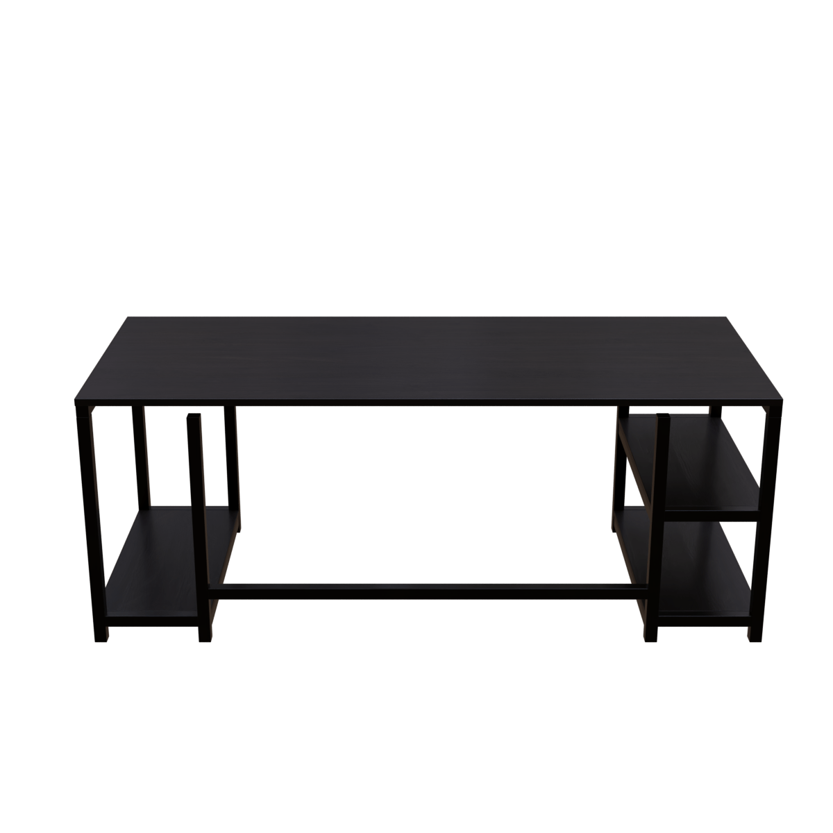 Jackson computer Table With Open Storage By Riyan Luxiwood.