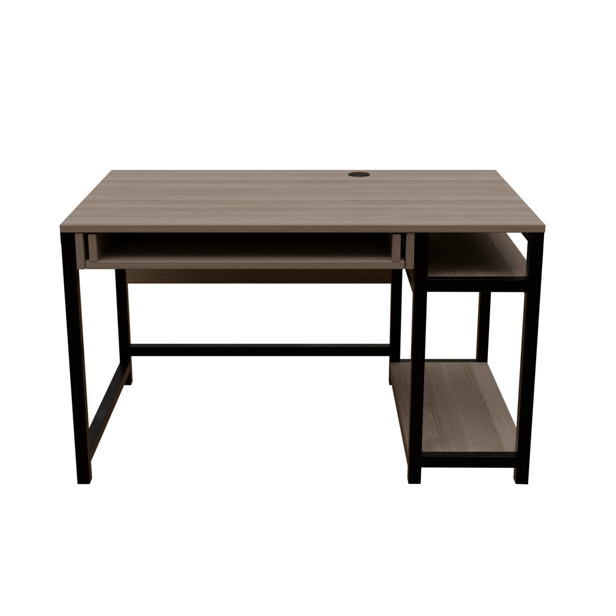 Carter Computer Table With Open Storage By Riyan Luxiwood.