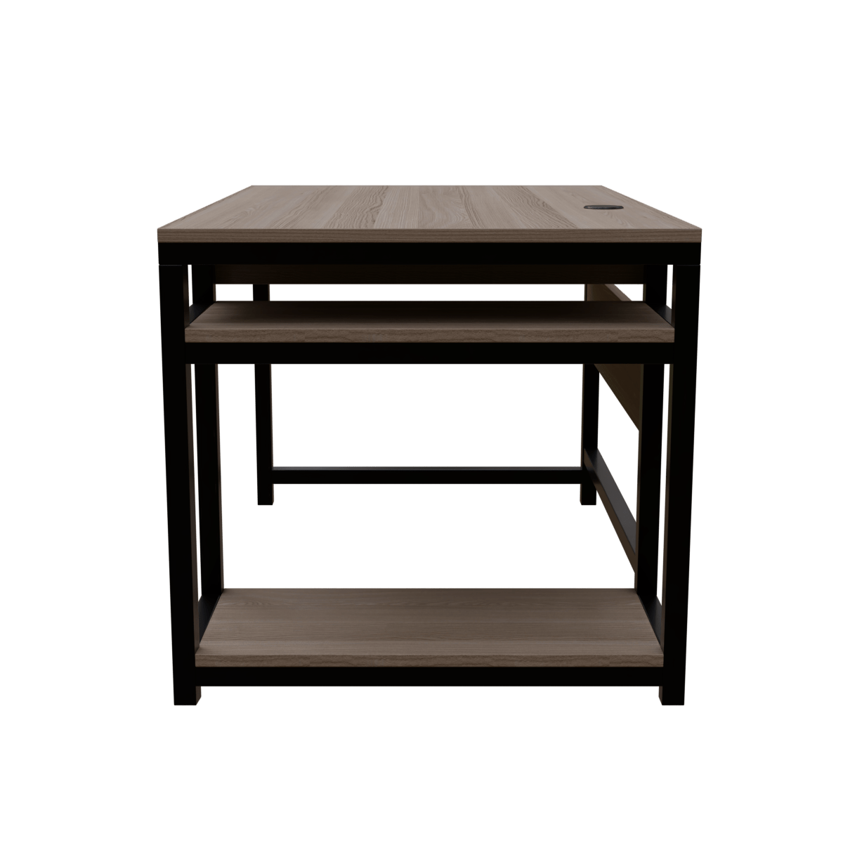 Carter Computer Table With Open Storage By Riyan Luxiwood.