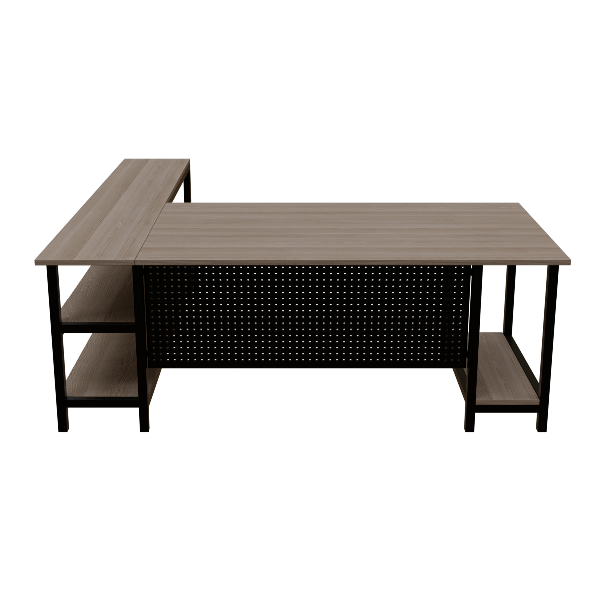 Marvin study Table With Open Storage by Riyan Luxiwood.