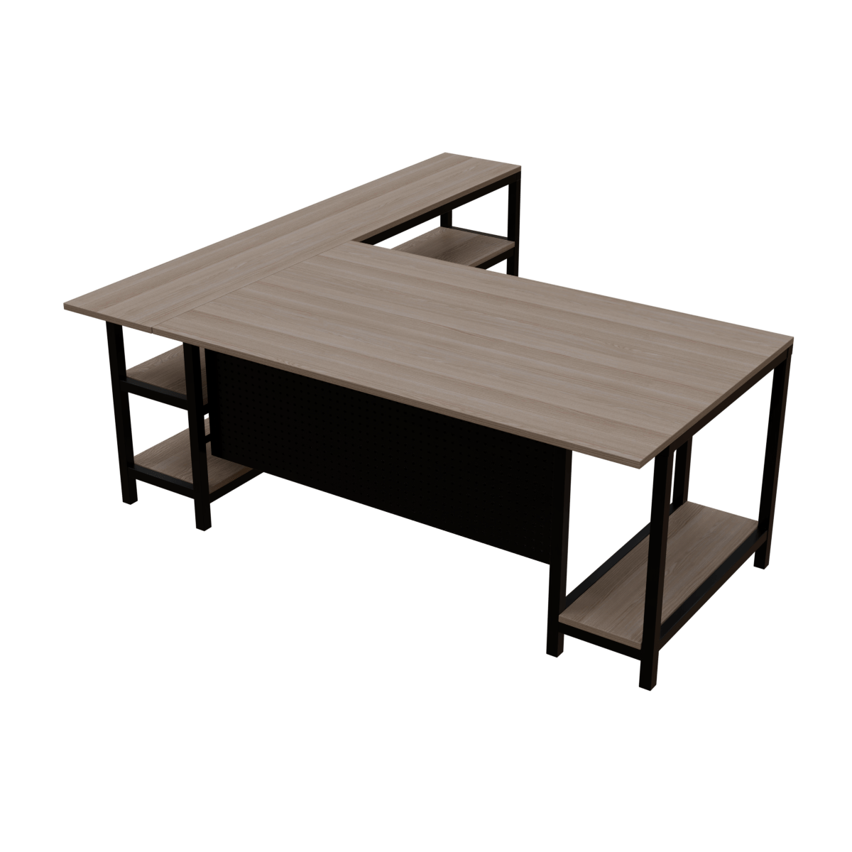 Marvin study Table With Open Storage by Riyan Luxiwood.