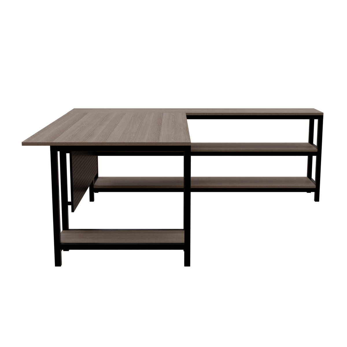Marvin study Table With Open Storage by Riyan Luxiwood.