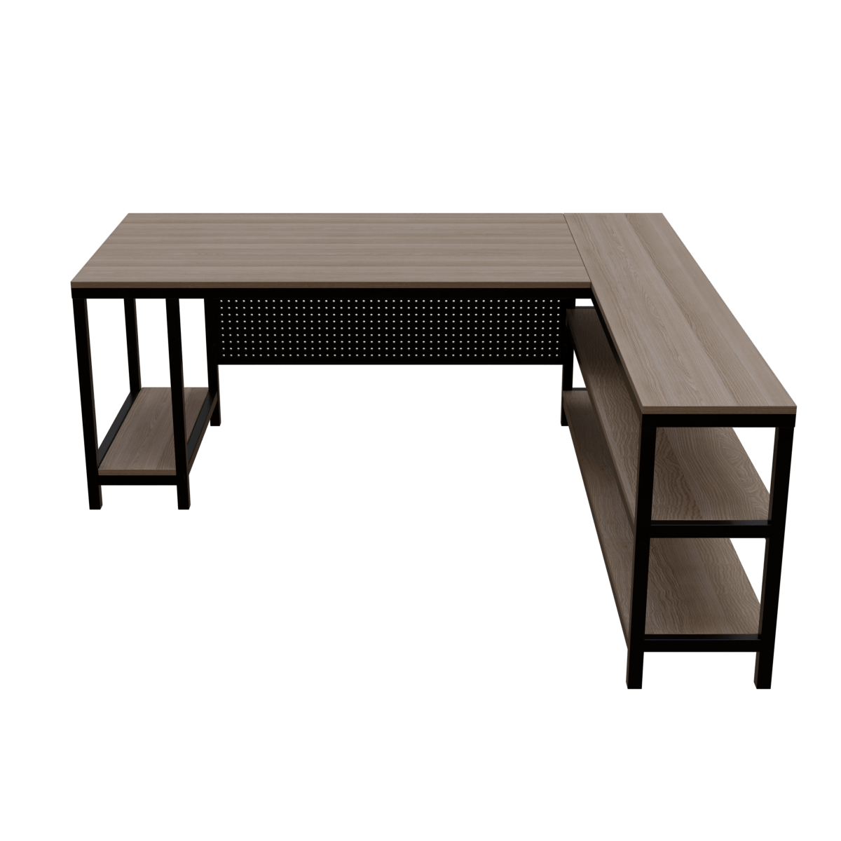 Marvin study Table With Open Storage by Riyan Luxiwood.
