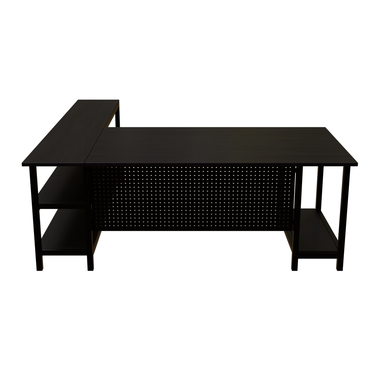 Marvin study Table With Open Storage by Riyan Luxiwood.