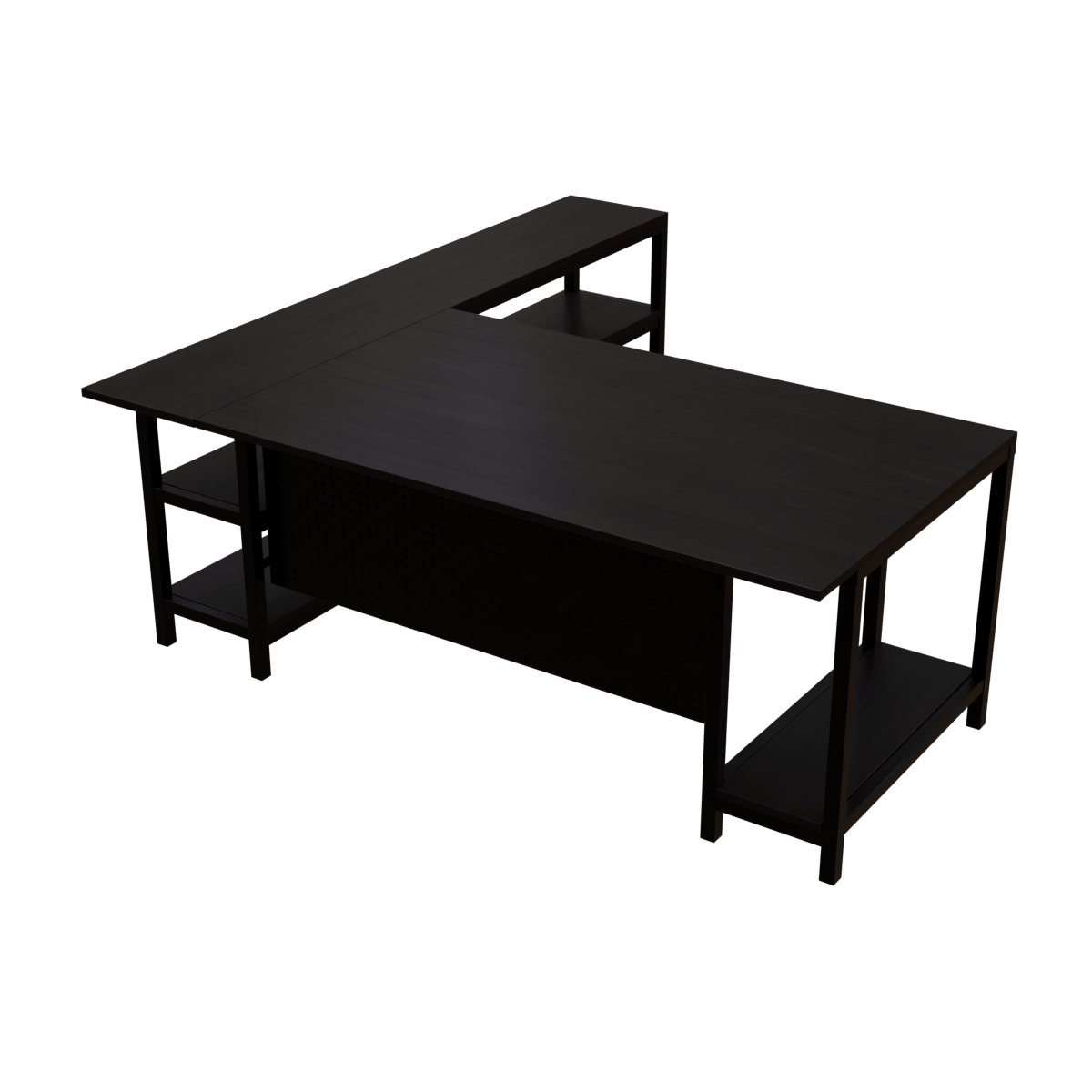 Marvin study Table With Open Storage by Riyan Luxiwood.