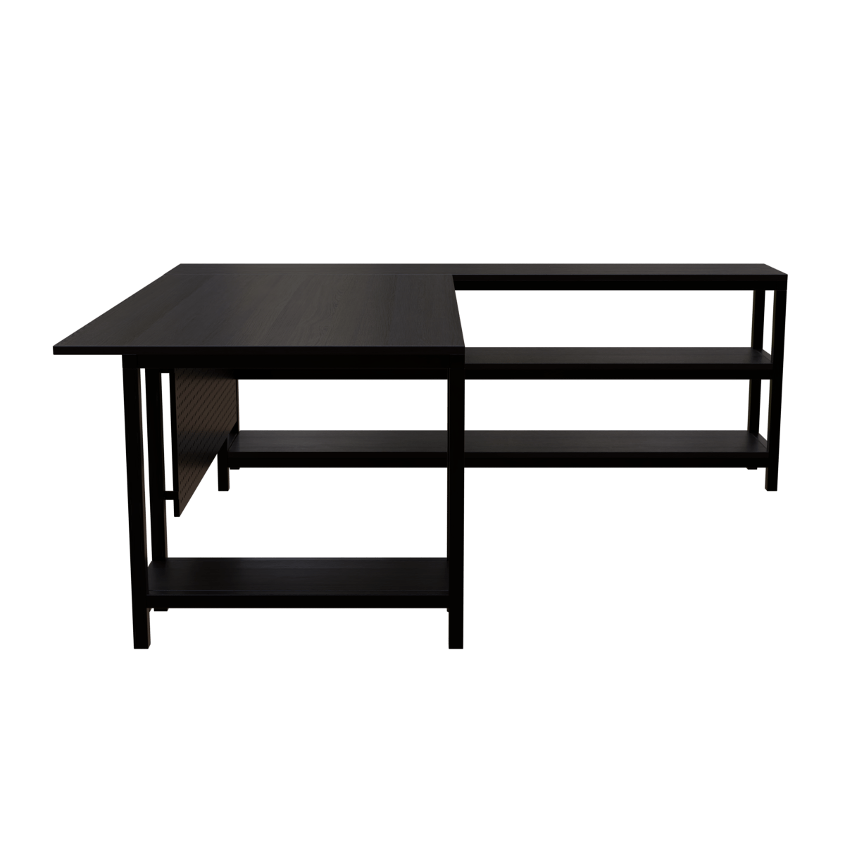Marvin study Table With Open Storage by Riyan Luxiwood.