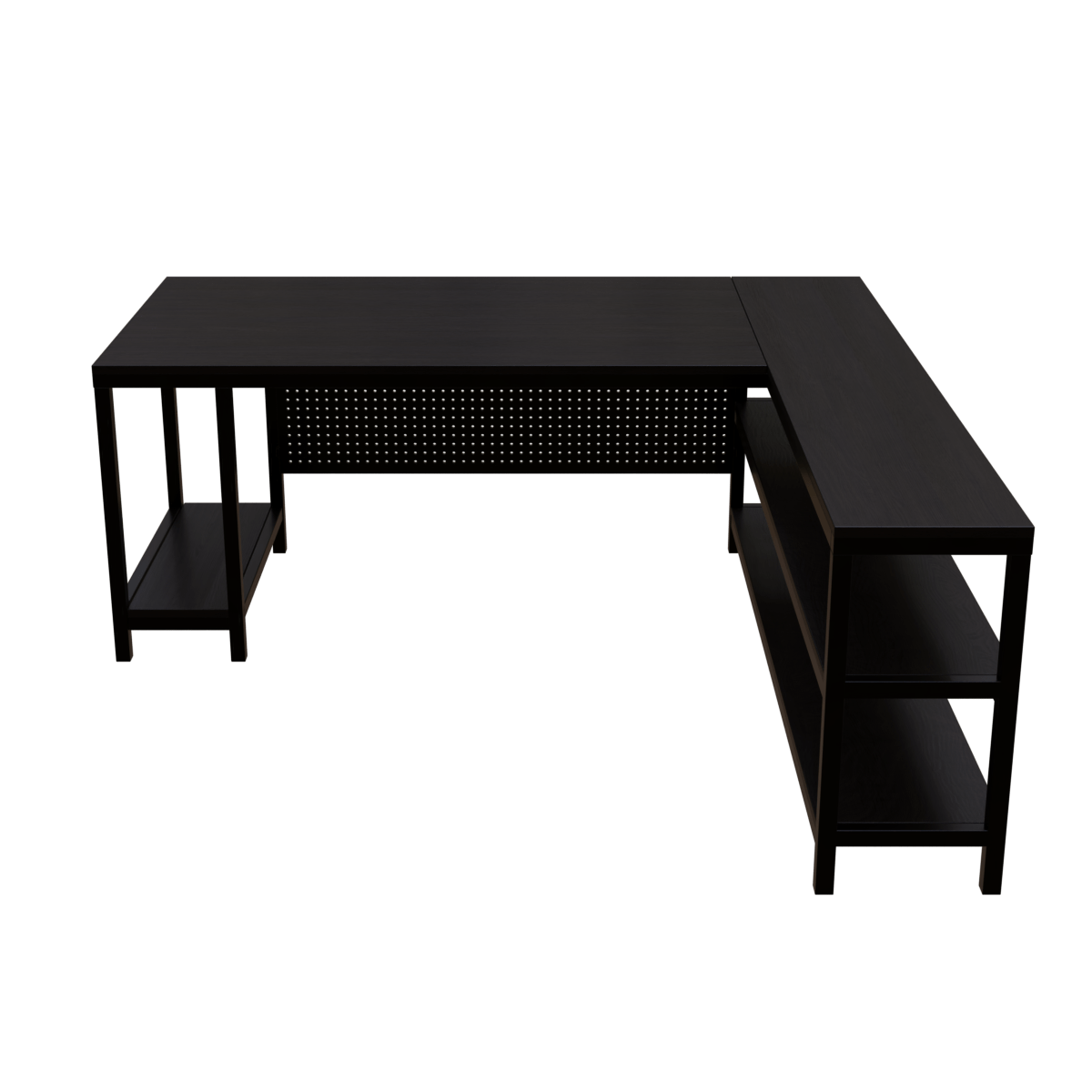 Marvin study Table With Open Storage by Riyan Luxiwood.
