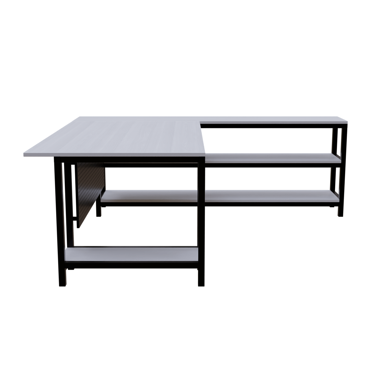 Marvin study Table With Open Storage by Riyan Luxiwood.