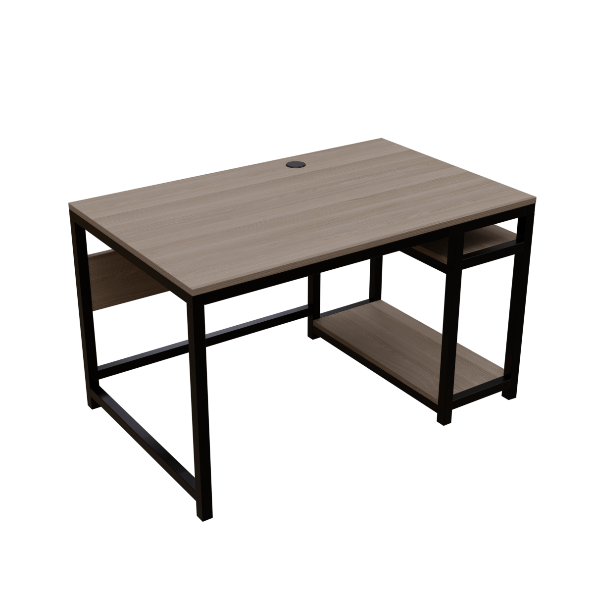 Carter Computer Table With Open Storage By Riyan Luxiwood.