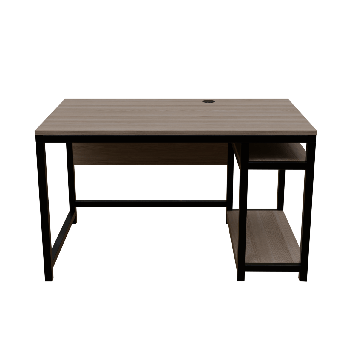 Carter Computer Table With Open Storage By Riyan Luxiwood.