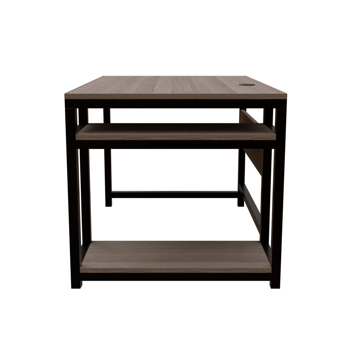 Carter Computer Table With Open Storage By Riyan Luxiwood.