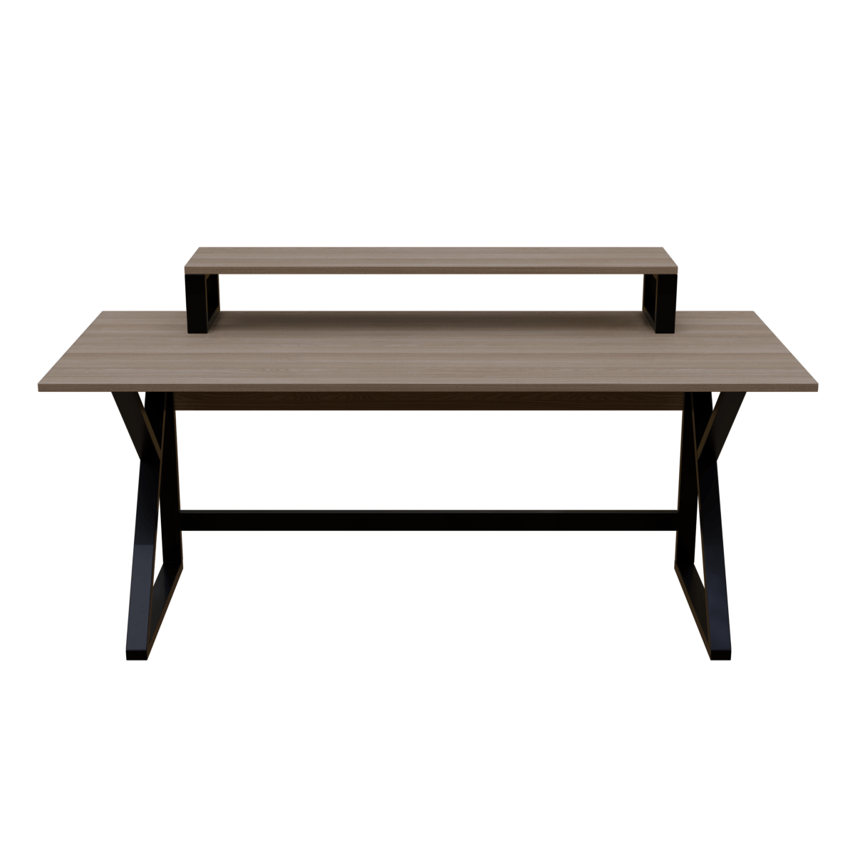 Meja Computer Table with Monitor Riser By Riyan Luxiwood.