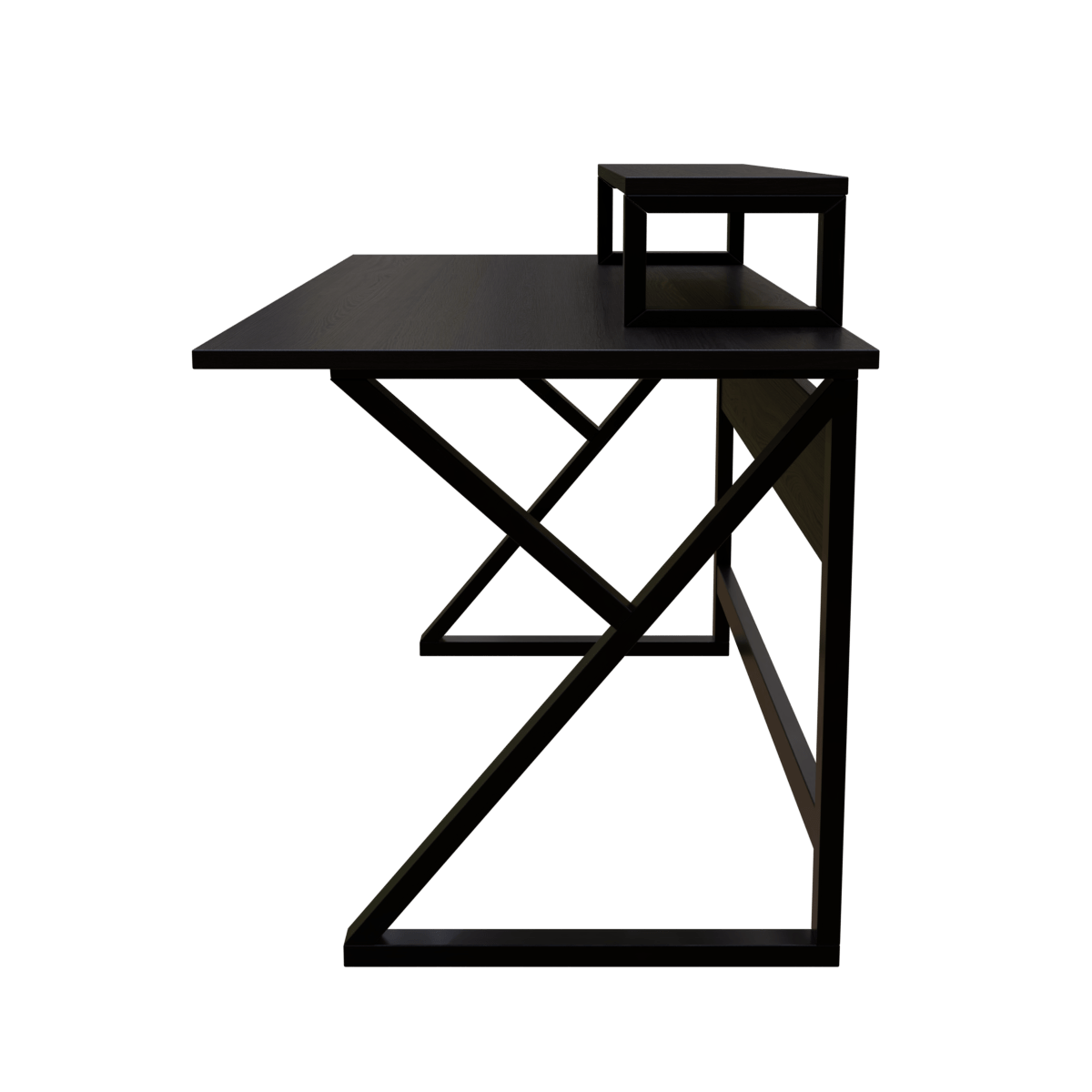 Meja Computer Table with Monitor Riser By Riyan Luxiwood.