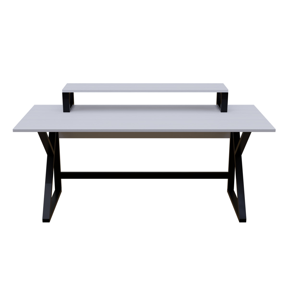 Meja Computer Table with Monitor Riser By Riyan Luxiwood.