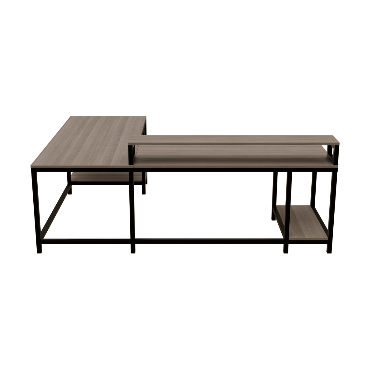 Archice Computer Table With Open Storage By Riyan Luxiwood.