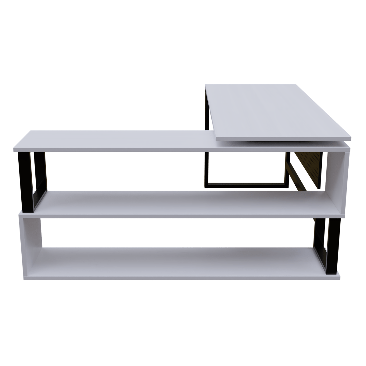 Hunter L Shaped Executive Desk with Storage Design by Riyan Luxiwood