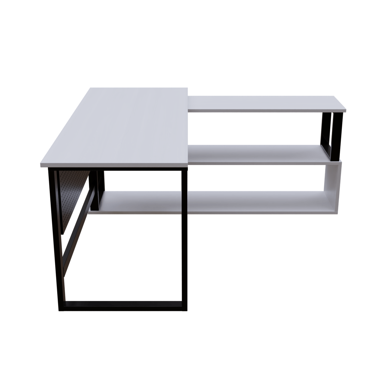 Hunter L Shaped Executive Desk with Storage Design by Riyan Luxiwood