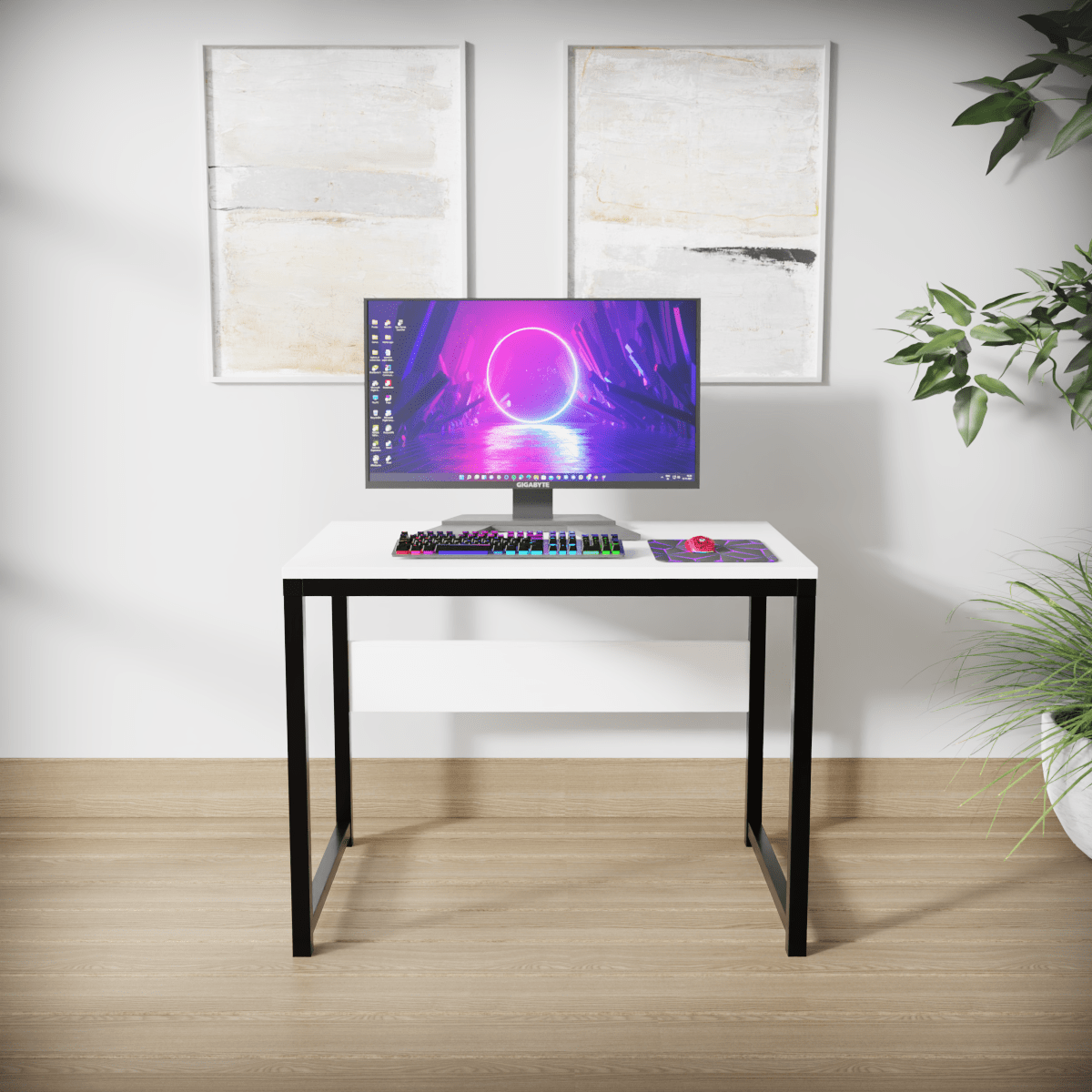Elmer Computer Table.