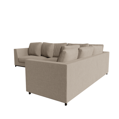 Ander in 5 Seater L Shape Sofa in Gavena Light Color by Riyan Luxiwood