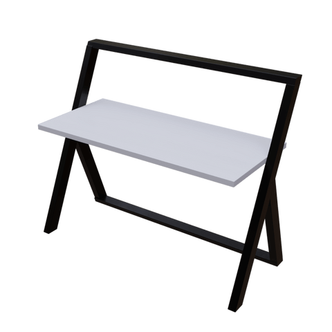 Aster Study Table in White Color by Riyan Luxiwood