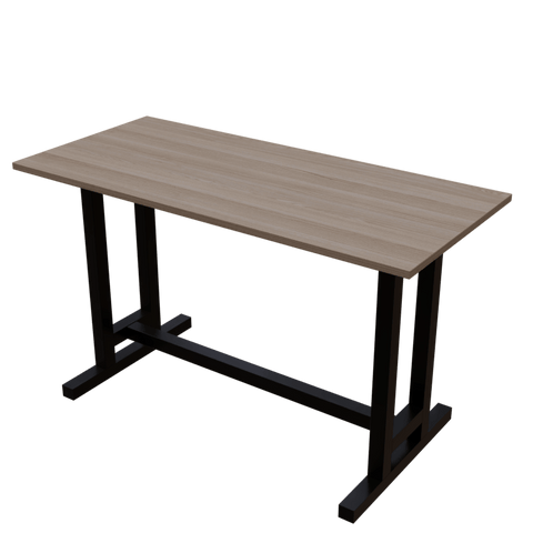 Clover Study Table in Wenge Color by Riyan Luxiwood