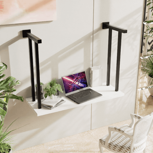 Wall mounted study table, wall mounted study table with storage, wall mounted study table online india, wall mounted study table designs, wall mounted study table with bookshelf, wall mounted computer table, wall hanging study table, Wall attached table, wall mounted foldable desk, wall mounted folding study table designs
