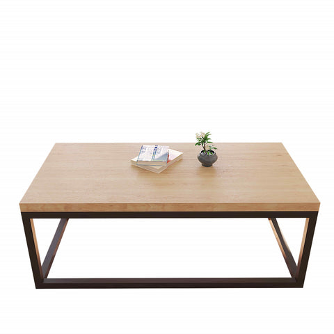 Quantum Coffee Table in natural finish by Riyan Luxiwood