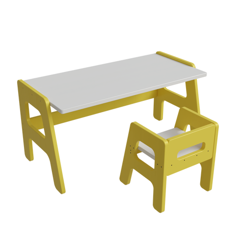 Henry Kids Study Table with Chair by Riyan Luxiwood