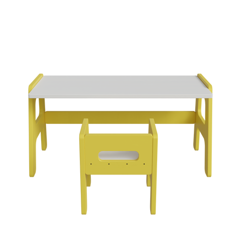 Henry Kids Study Table with Chair by Riyan Luxiwood