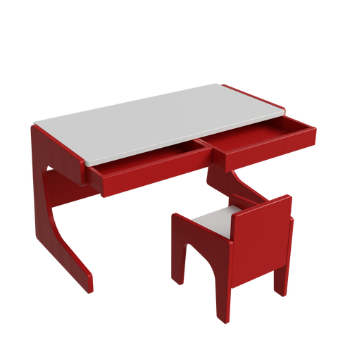 Olivia Kids Study Table with Chair by Riyan Luxiwood