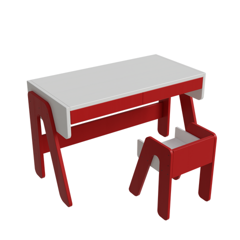 William Kids Study Table with Chair by Riyan Luxiwood
